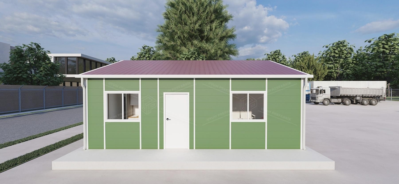 50m² Prefabricated Office Building