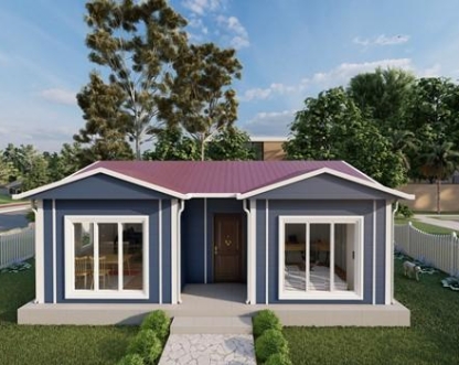 52m² Tek Katlı Prefabrik Konut