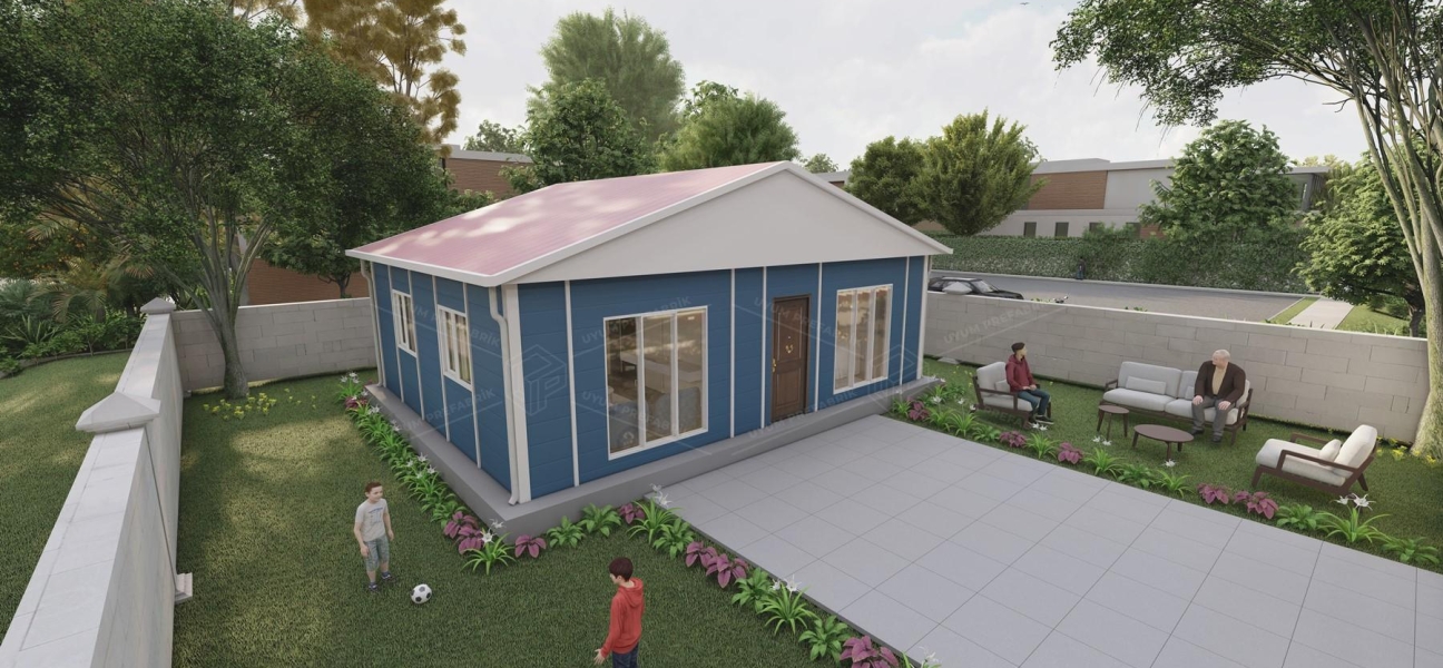53m² Beylerbeyi Single-Storey Prefabricated House