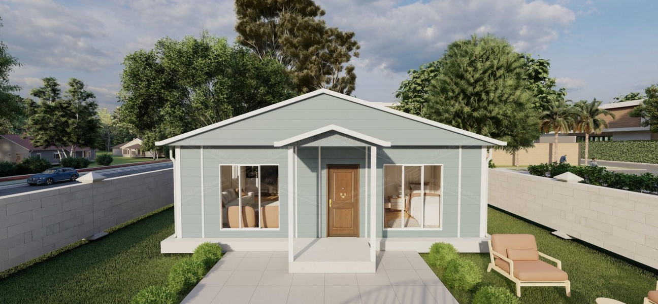 55m² Tek Katlı Prefabrik Konut