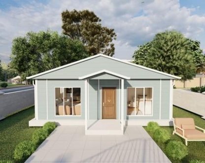 55m² Tek Katlı Prefabrik Konut