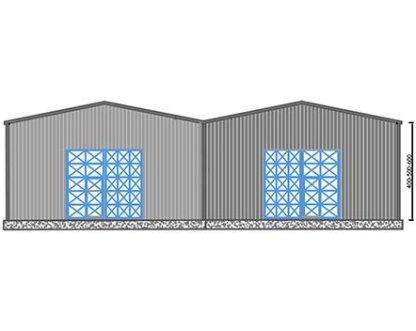 600m² Çelik Hangar Binası 