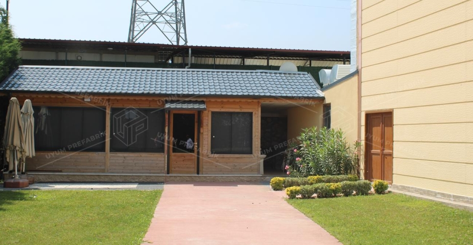 64m² Çelik Ofis Binası 