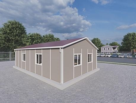 65m² Prefabrik Yemekhane Binası