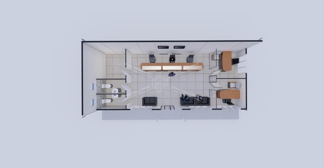 66m² Prefabricated Bank Building