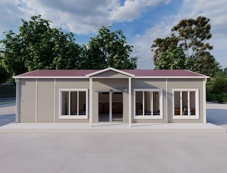 66m² Prefabricated Bank Building