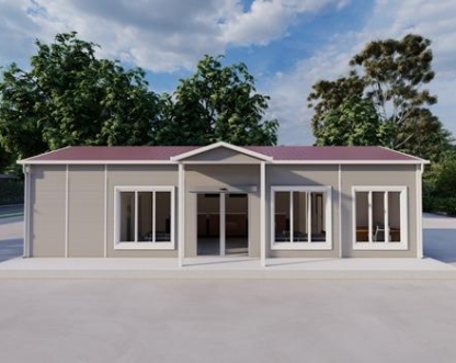 66m² Tek Katlı Prefabrik Banka Binası 