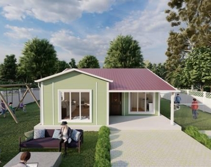 68m² Tek Katlı Prefabrik Ev 