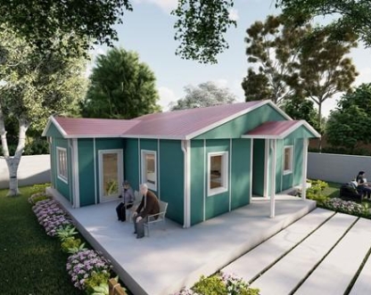 72m² Tek Katlı Prefabrik Ev 