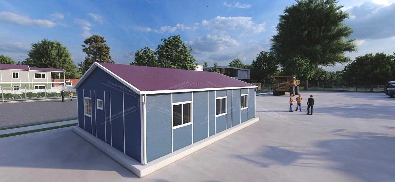 78m² Prefabricated Office Building