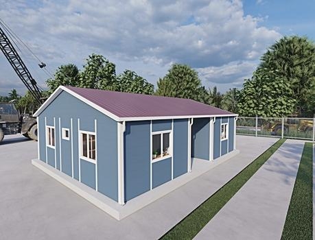 78m² Prefabricated Office Building