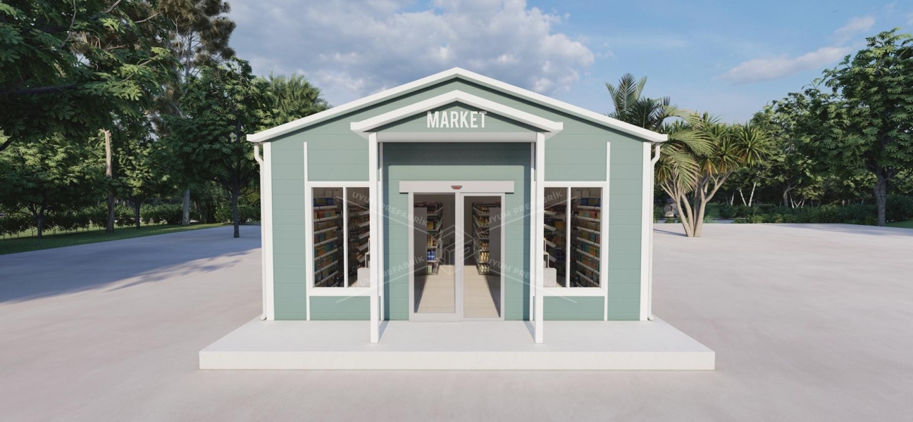 81m² Prefabricated Market Building