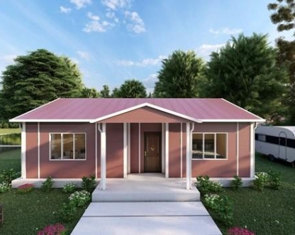 81m² Tek Katlı Prefabrik Konut