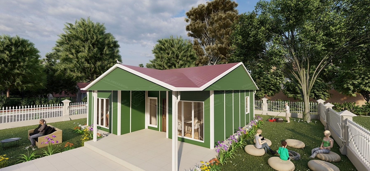 85m² Abant Single-Storey Prefabricated House