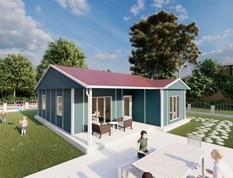 92m² Gölcük Single-Storey Prefabricated House