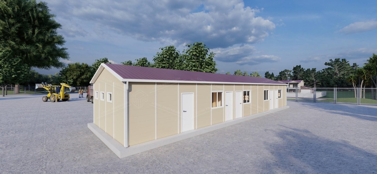 99m² Prefabrik Yatakhane Binası