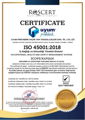 İŞ SAĞLIĞI VE GÜVENLİĞİ 