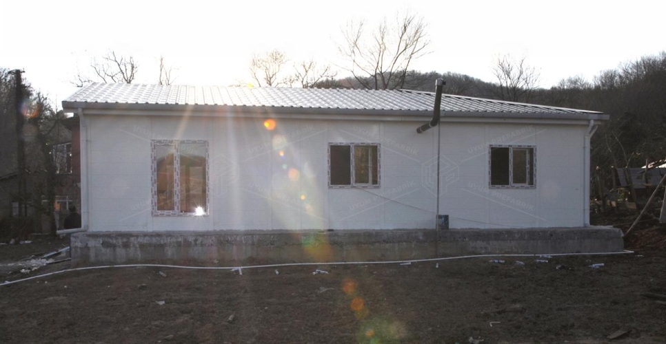 Tek Katlı Prefabrik Konut Projesi