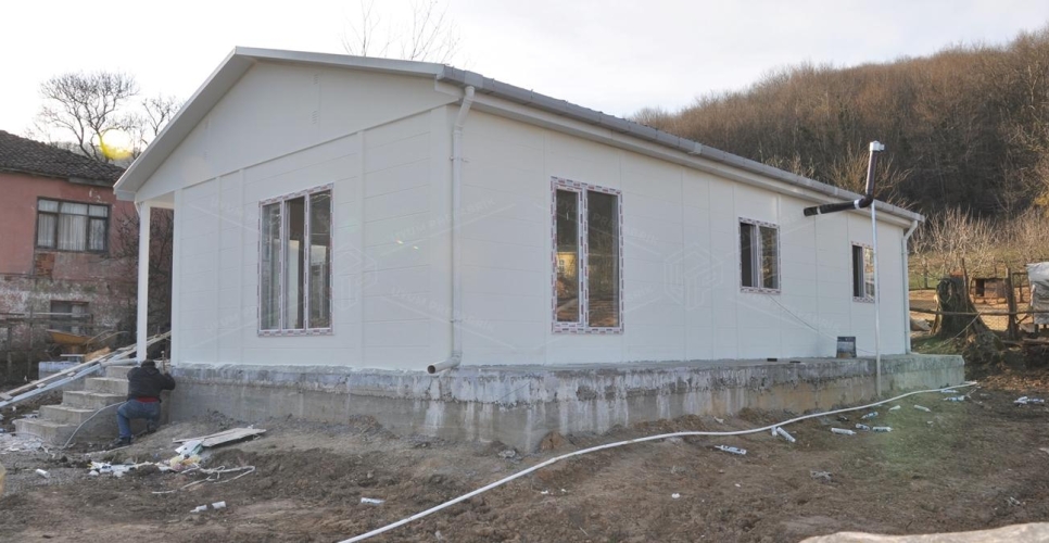 Tek Katlı Prefabrik Konut Projesi