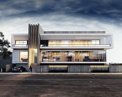 UP-1 Çelik Modern Ofis Binası 