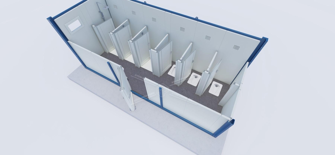 UP-1 WC-Shower Container