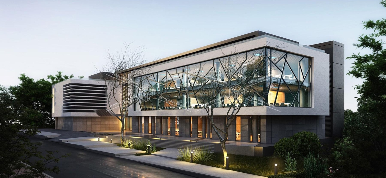 UP-2 Steel Modern Office Building