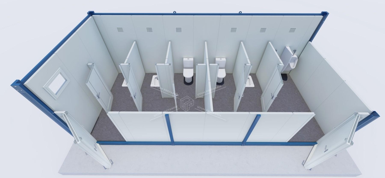 UP-3 WC-Shower Container