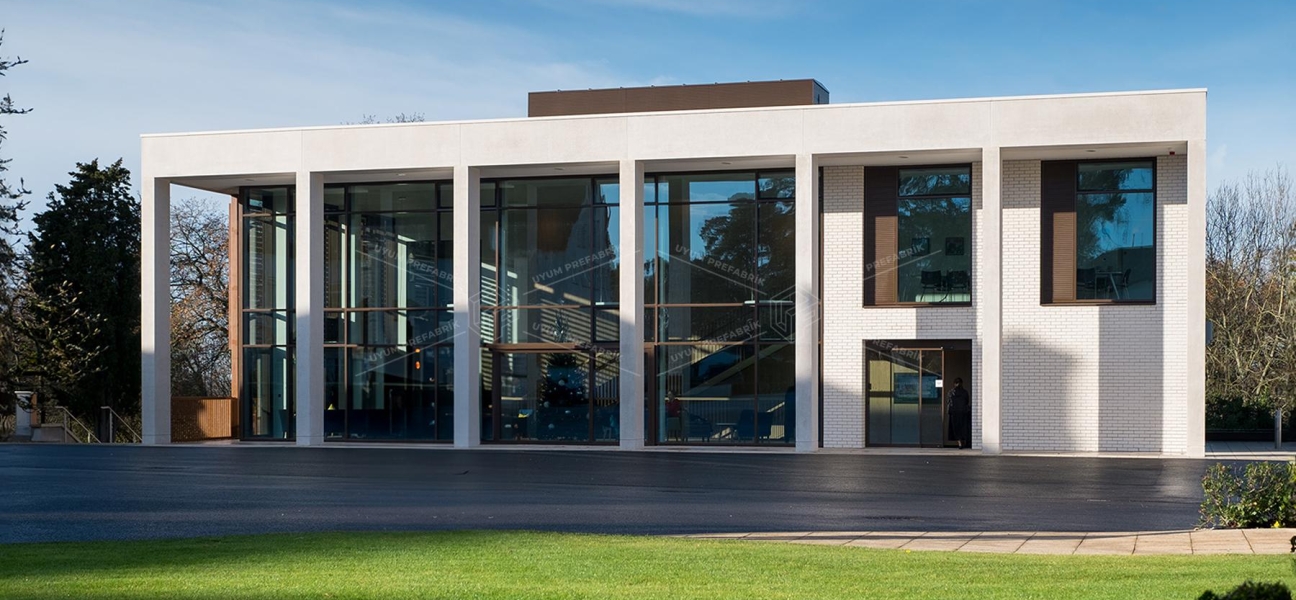 UP-4 Çelik Modern Ofis Binası 