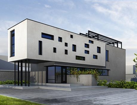 UP-6 Steel Modern Office Building