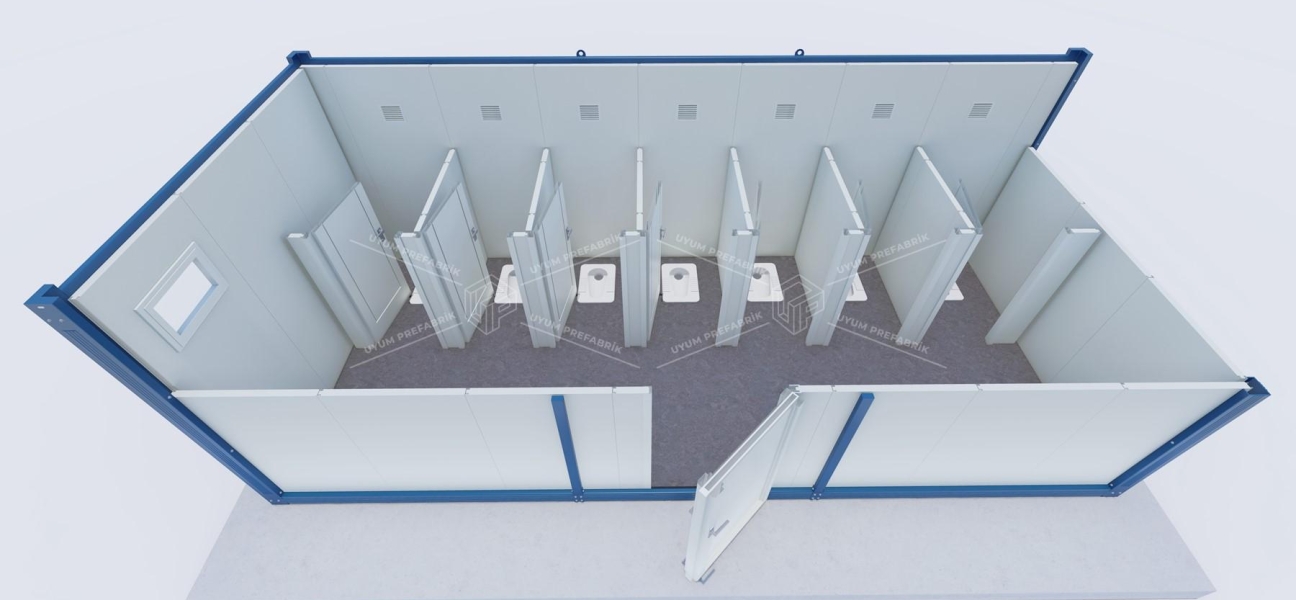 UP-6 WC-Shower Container