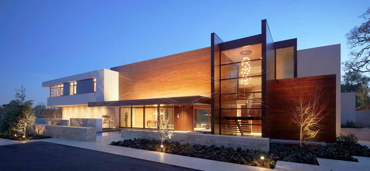 UP-7 Çelik Modern Ofis Binası 