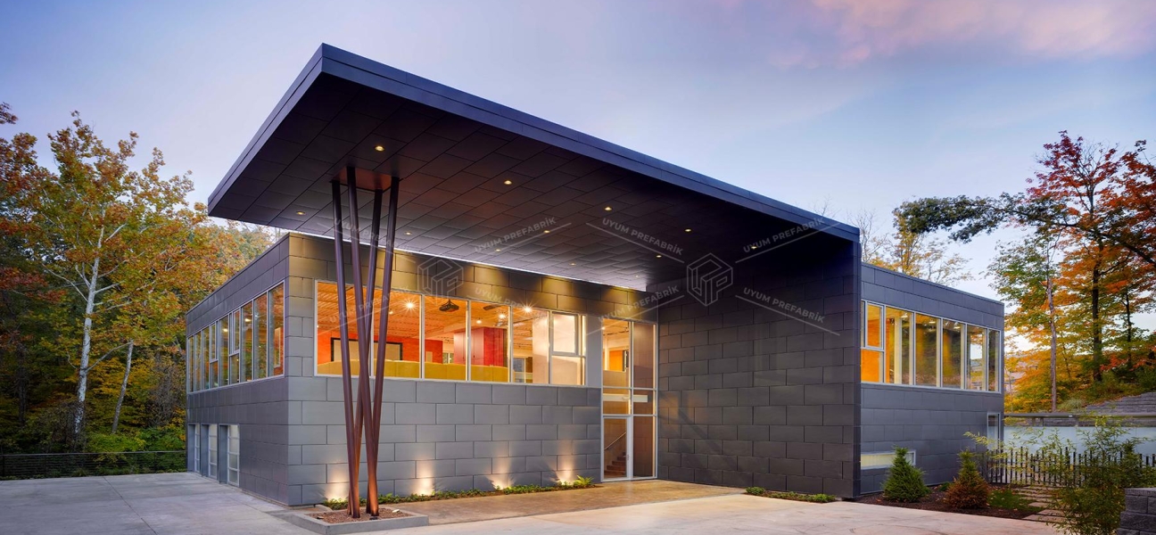 UP-8 Steel Modern Office Building