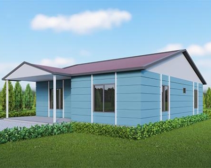 UP201 Dikmen 65m² Tek Katlı Çelik Ev 