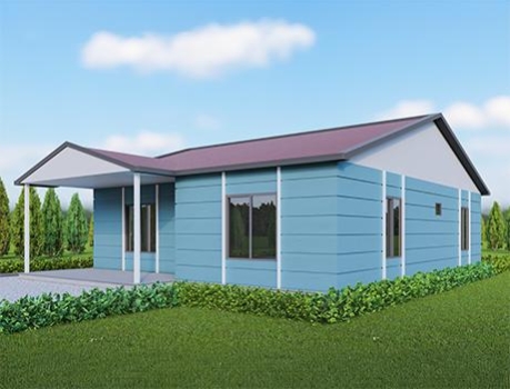 UP201 Dikmen 65m² Tek Katlı Çelik Ev 