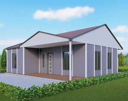 UP203 Beyşehir 100m² Tek Katlı Çelik Ev 