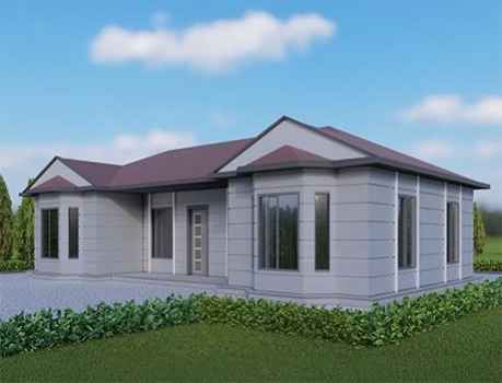 UP205 Ayder 110m² Single-Storey Steel House