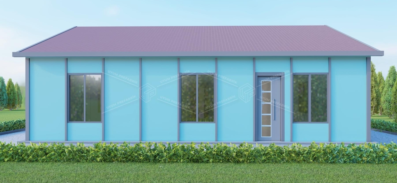 UP206 Salda 115m² Single-Storey Steel House