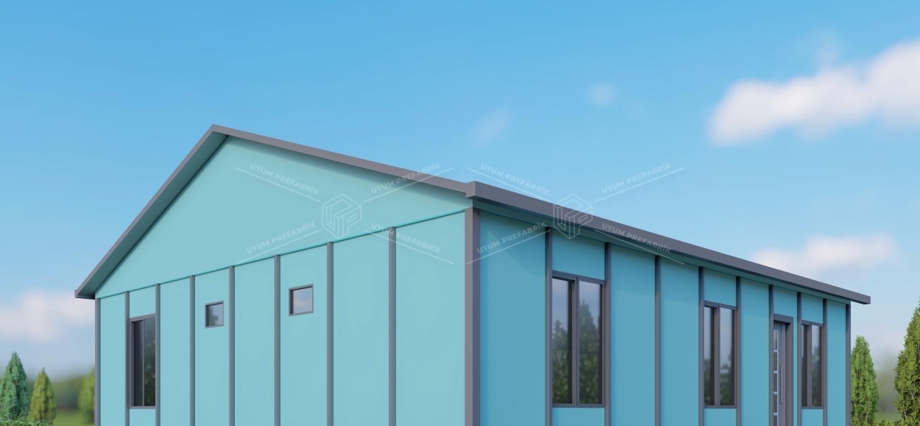 UP206 Salda 115m² Single-Storey Steel House