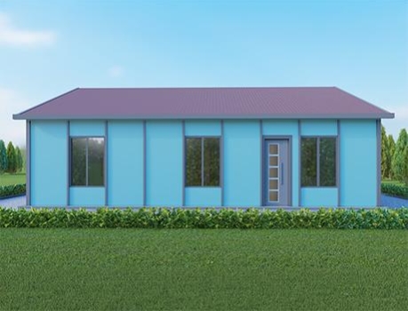 UP206 Salda 115m² Single-Storey Steel House