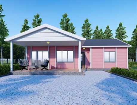 UP208 Fethiye 171m² Single-Storey Steel House