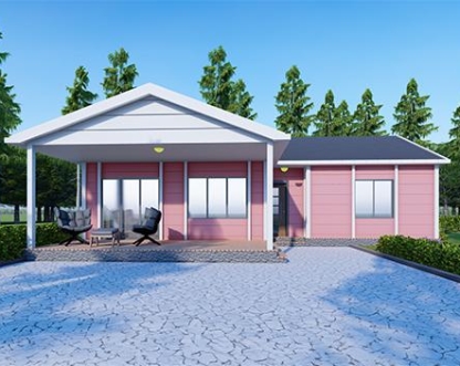 UP208 Fethiye 171m² Tek Katlı Çelik Ev 