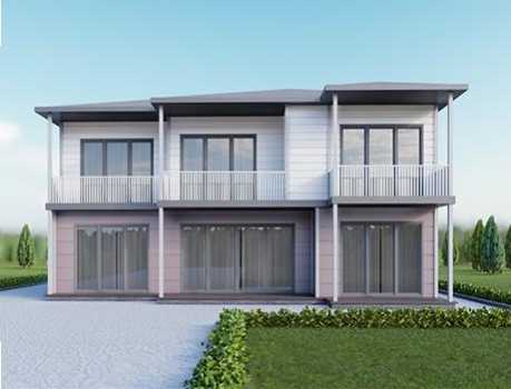 UP210 SANTA 221m² Çift Katlı Çelik Ev